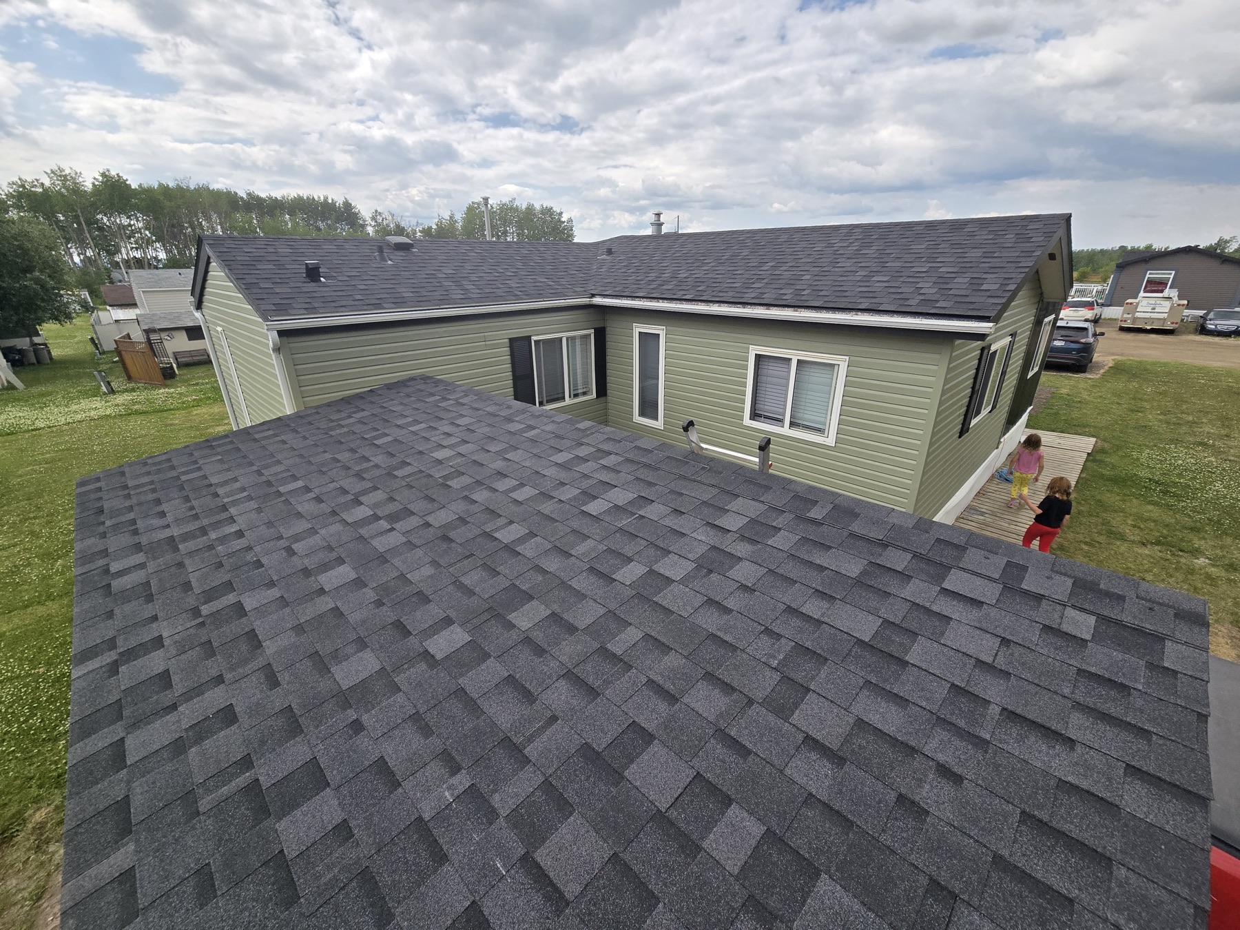 New roof Baldonnel BC — Sunnybrook Roofing